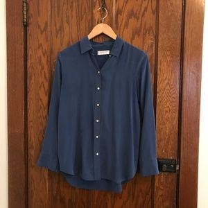 Everlane Clean Silk Relaxed Shirt